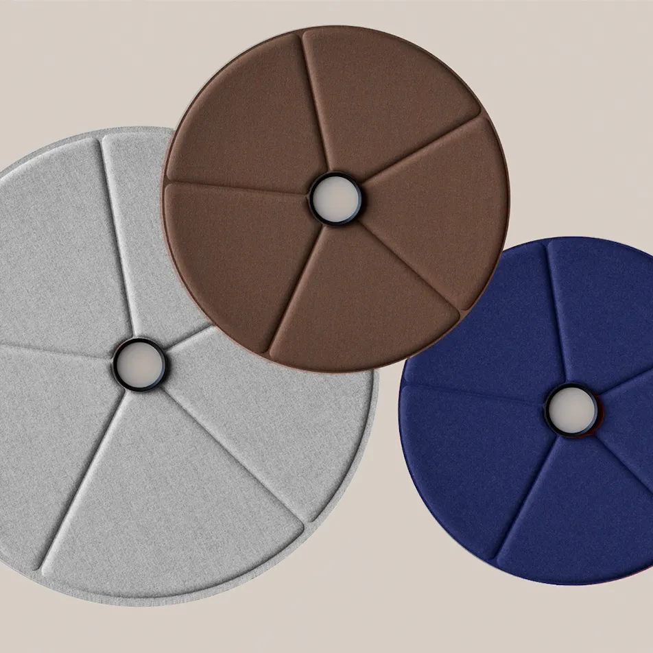 Abstracta Lily Sound Absorbing Lamp - Presentation Media