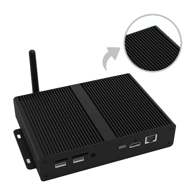 4K Android Cloud Network Media Player - Presentation Media