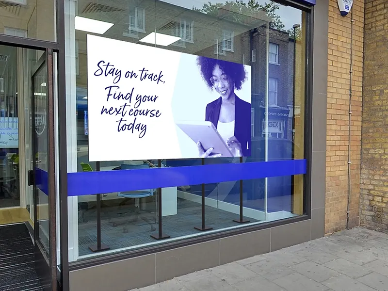 DV-LED All-in-One Window Displays - Presentation Media