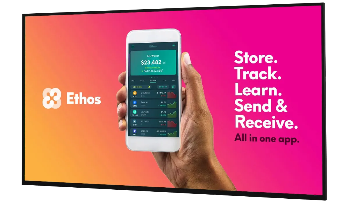 High Vibrance Android Advertising Displays - Presentation Media