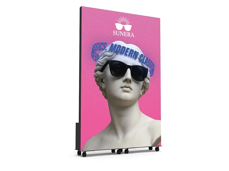 Indoor Direct View GOB Freestanding Totems - Presentation Media