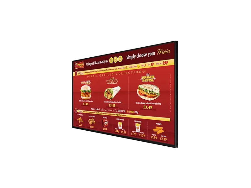 Network Digital Menu Boards - Presentation Media