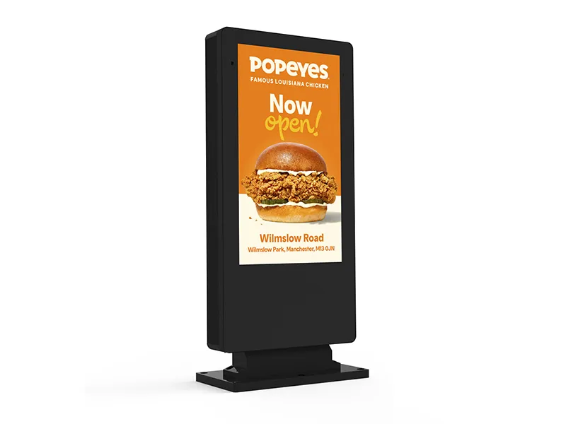 Outdoor 4K Elite Freestanding Digital Posters - Presentation Media