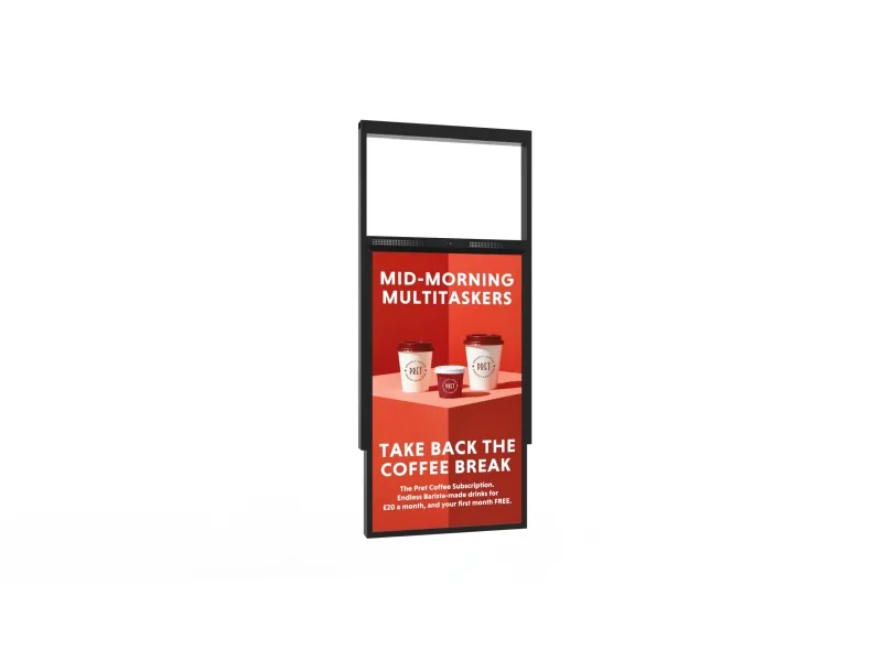 Ultra High Brightness Hanging Double-Sided Displays - Presentation Media