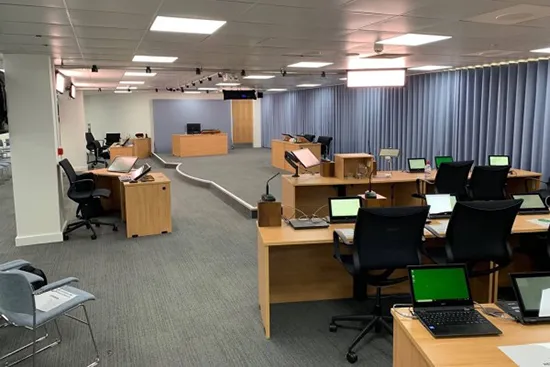 Courtroom Furniture - Presentation Media