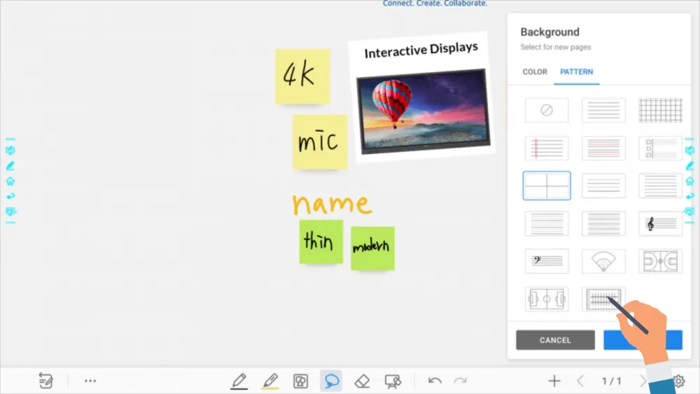 Newline Whiteboard - Presentation Media