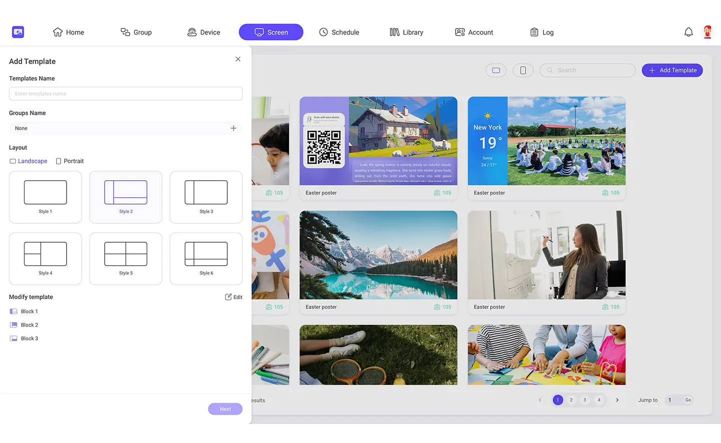 Newline Signage Pro - Presentation Media