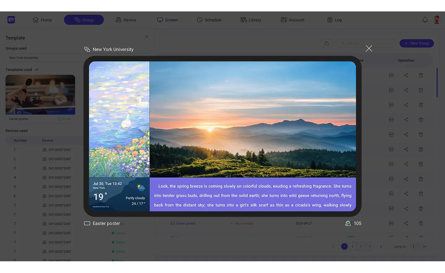 Newline Signage Pro - Presentation Media
