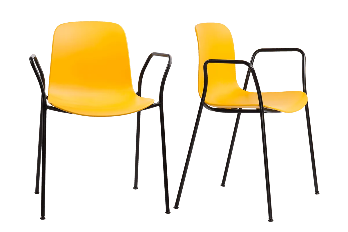 Origin Furniture Flux 4 Leg Arm Chair - Presentation Media