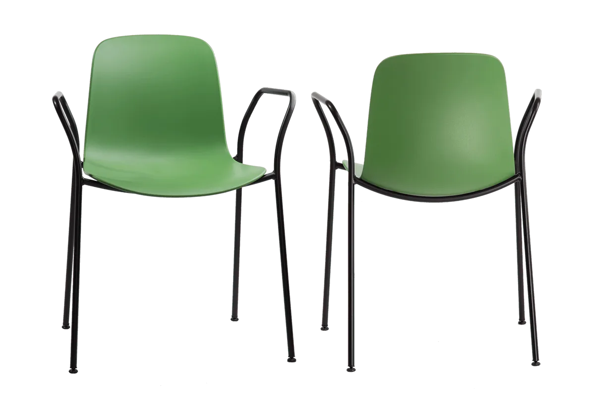 Origin Furniture Flux 4 Leg Arm Chair - Presentation Media