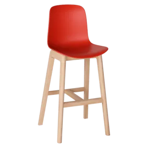 Origin Furniture Flux Wood High Stool - Presentation Media