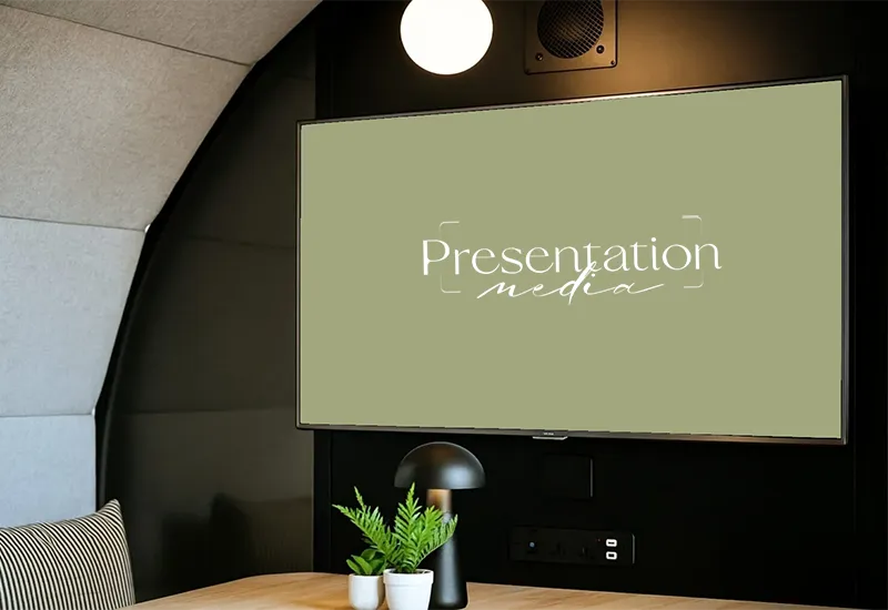 Meeting Pod Hire - Presentation Media