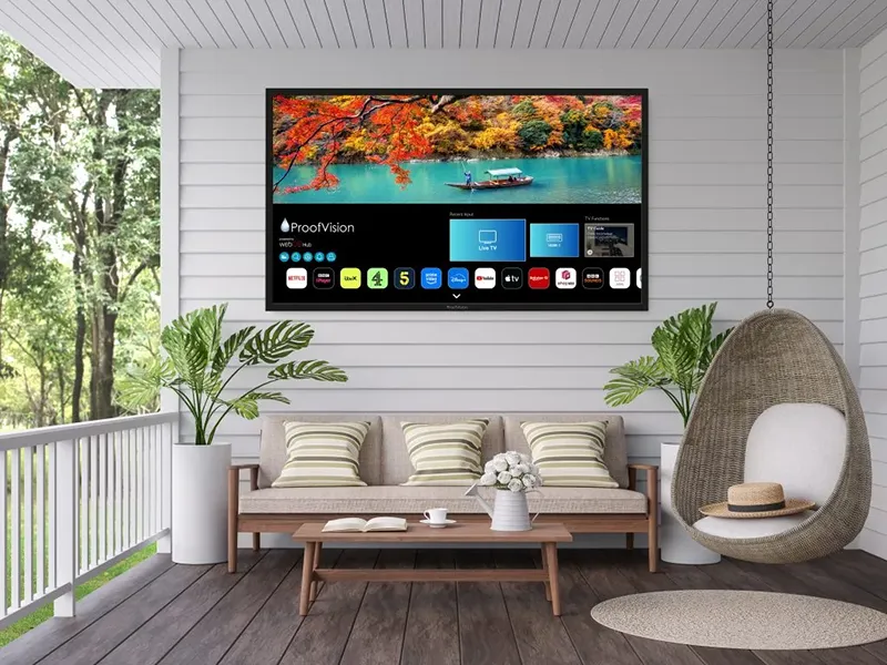 ProofVision Lifestyle Plus MX Outdoor TV - Presentation Media