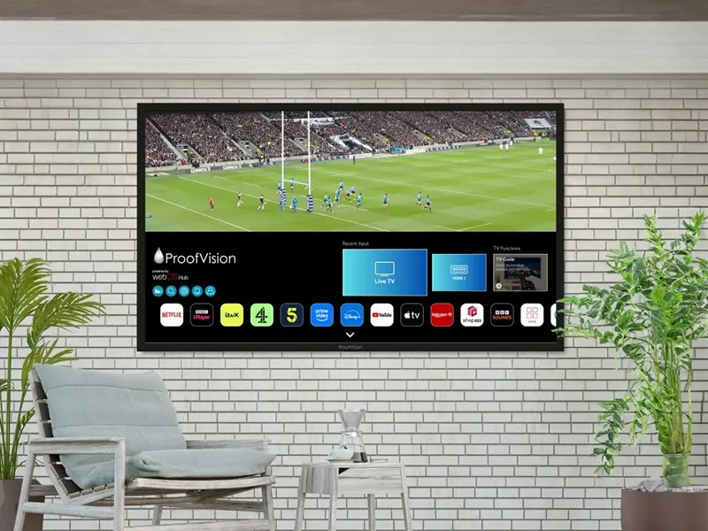 ProofVision Lifestyle Plus MX Outdoor TV - Presentation Media