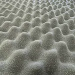 The Meeting Pod Co grey acoustic foam - Presentation Media