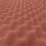 The Meeting Pod Co orange acoustic foam - Presentation Media