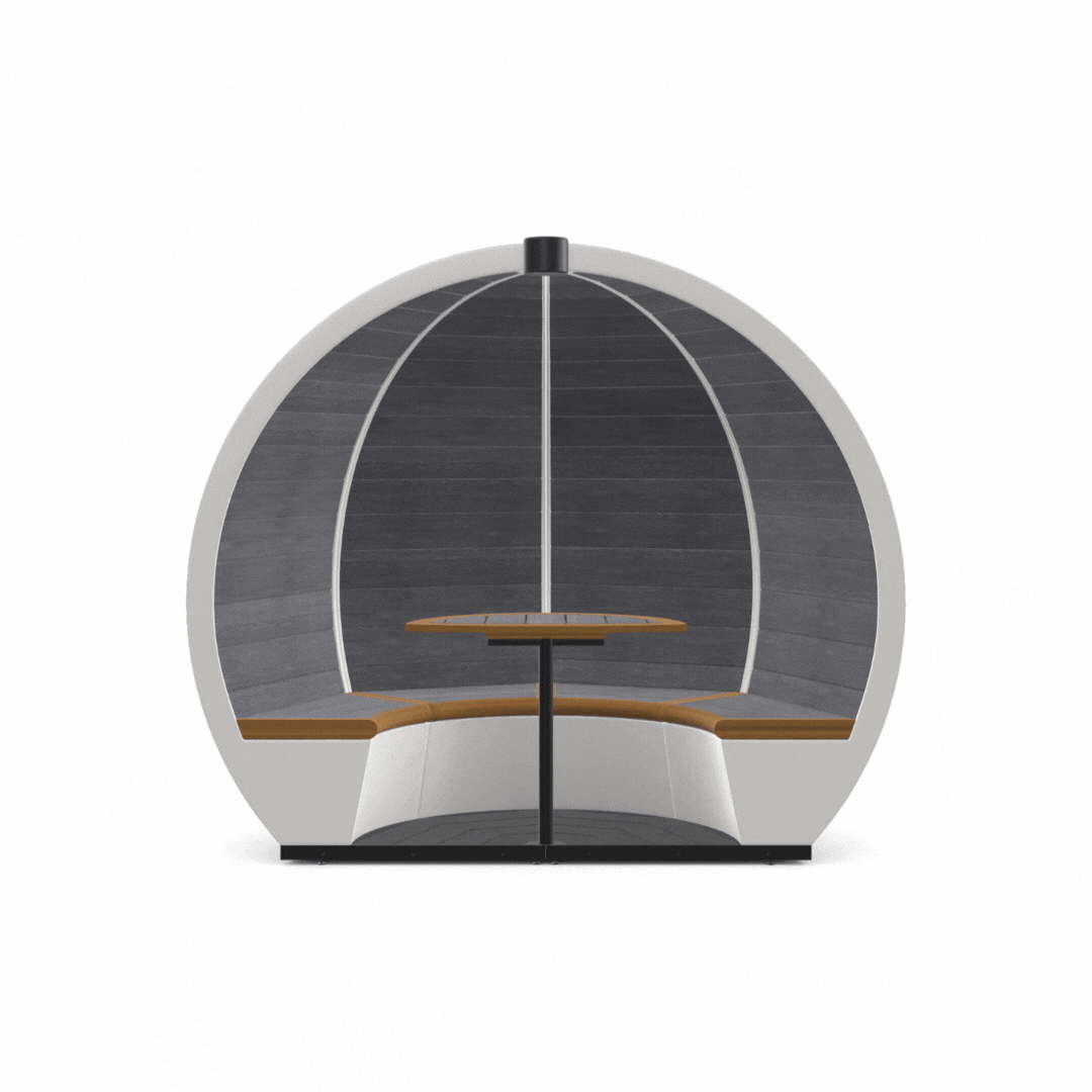 The Meeting Pod Co Outdoor Orb - Presentation Media
