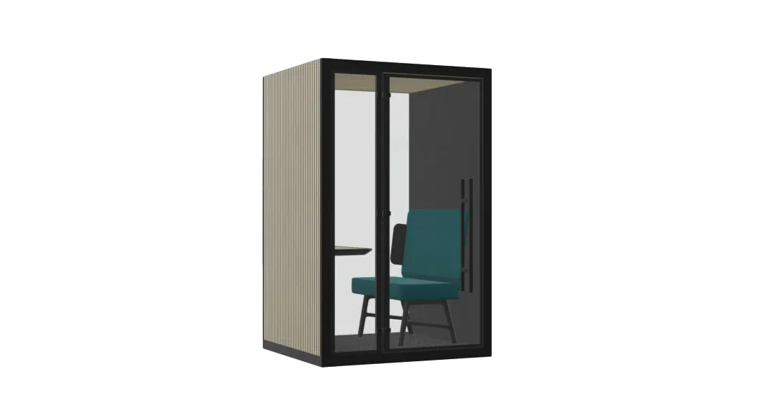 Presentation Media - The Meeting Pod Co Work Booth